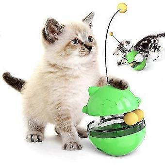 Brinquedo para Gatos com Rolamento Duplo e Alimentação Lenta