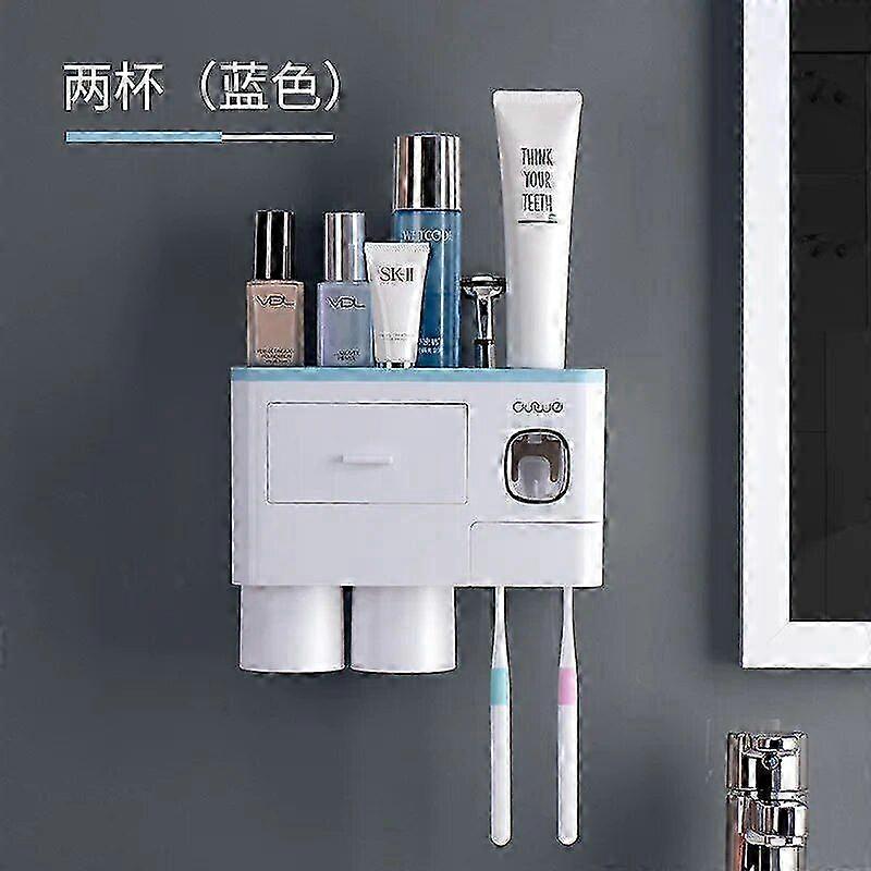 ABS Toothbrush Holder With Shelf