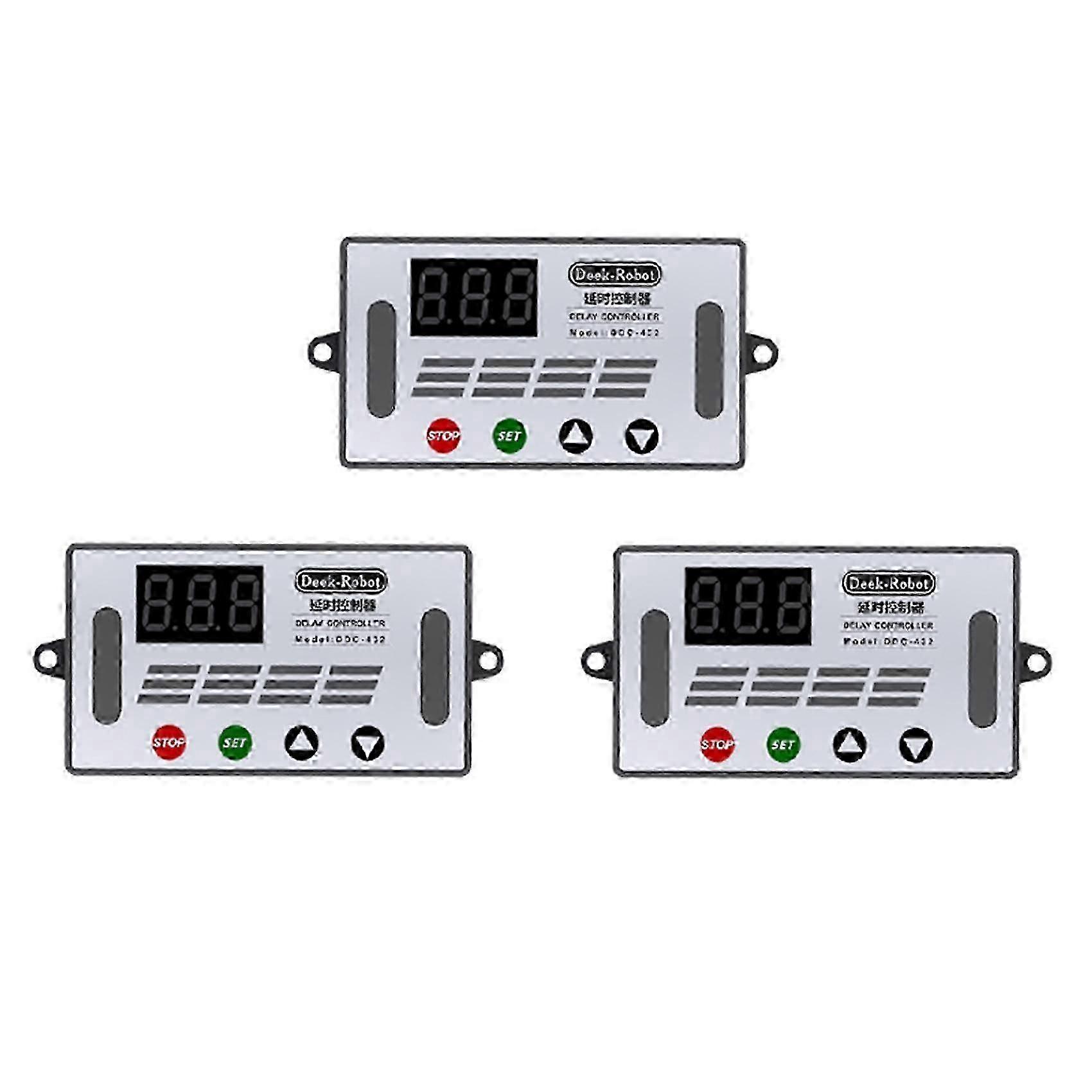 3X Deek-Robot DDC-432 Dual MOS LED Digital Delay Controller Time Delay Relay Trigger Cycle Timer Delay Switch
