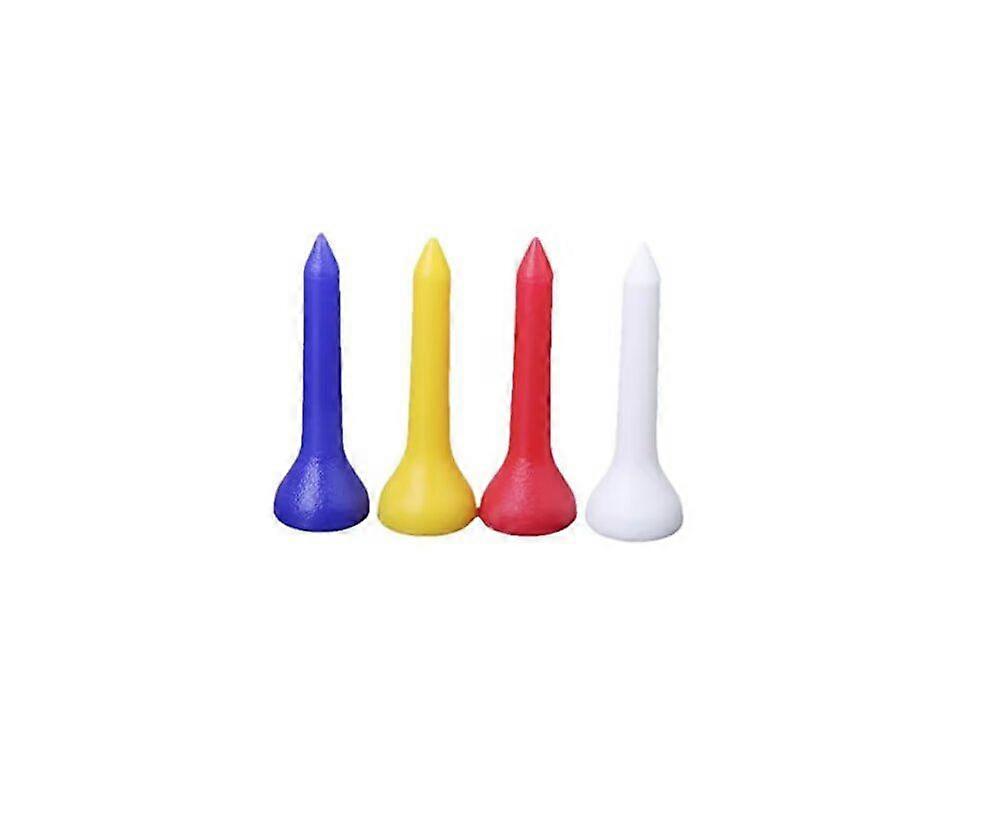 Plastic Golf Tees (50pcs, Color random delivery)