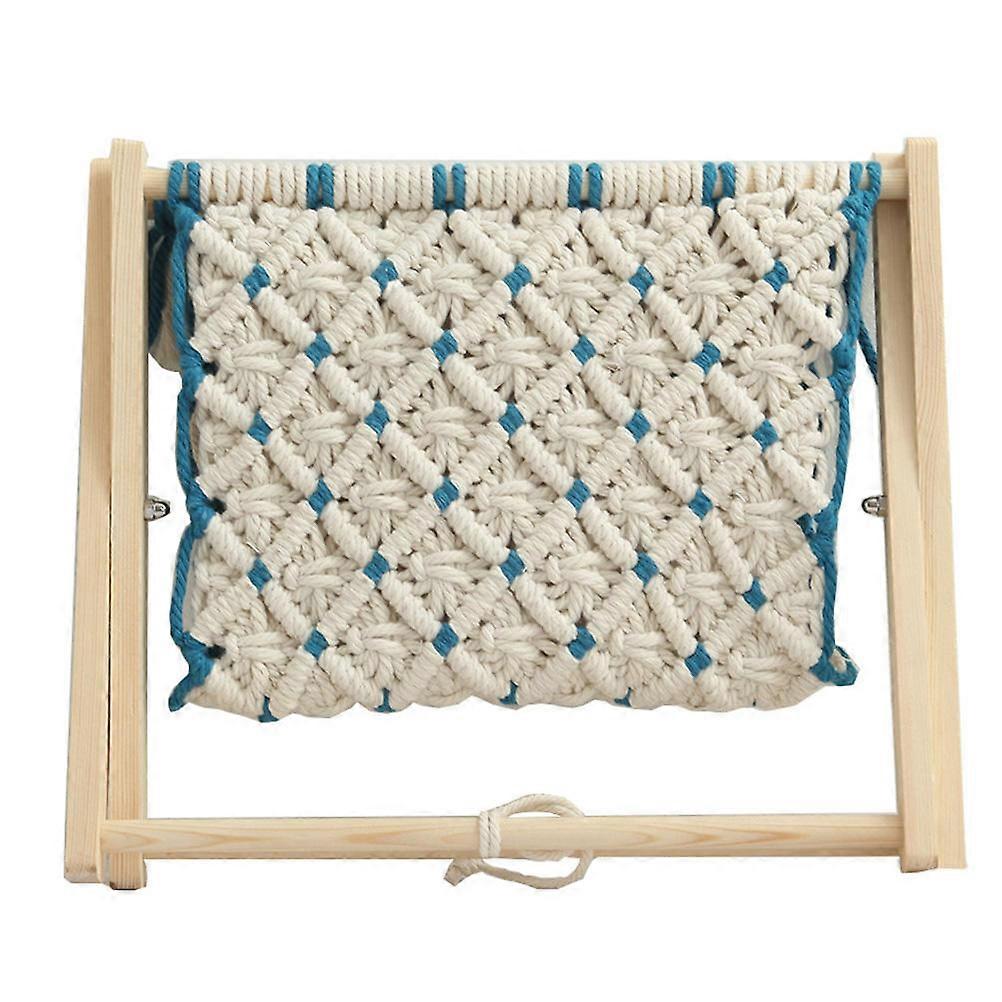 Multi Color Patchwork Rope Weaving Storage Rack for Organizing 1Pcs