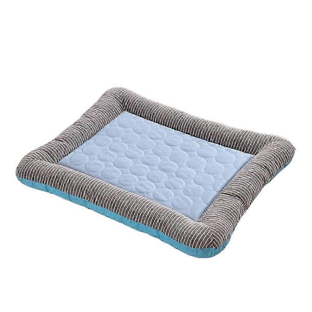 Cooling Cotton Dog Mat Foldable Breathable