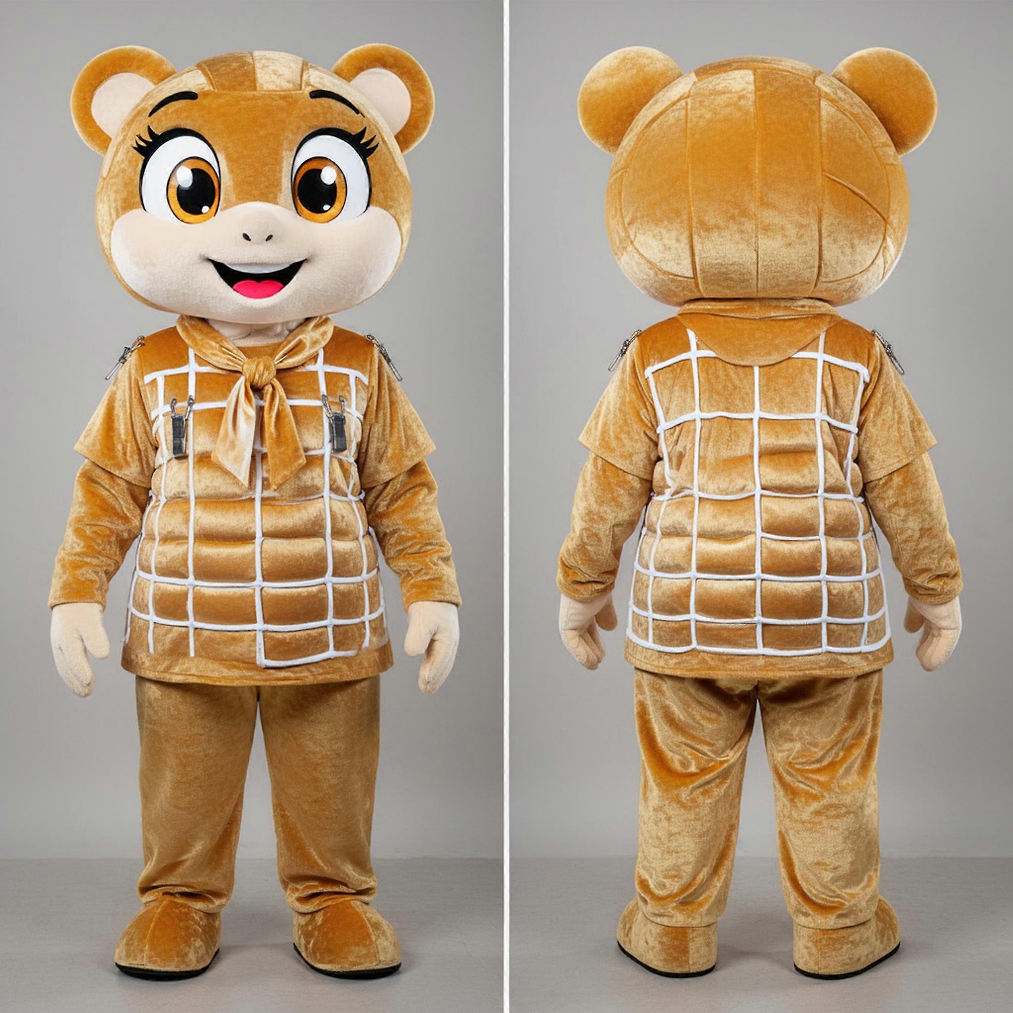 MASTICOT Gold Textured Volleyball Net Mascot