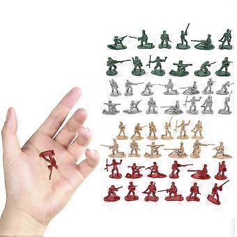200Pcs Plastic Soldier Action Figures, Toy Soldiers for Kids Room Decoration, Party Favors and Collection Gift