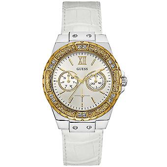 Guess limelight Quartz Analog Woman Watch with Cowhide Bracelet W0775L8