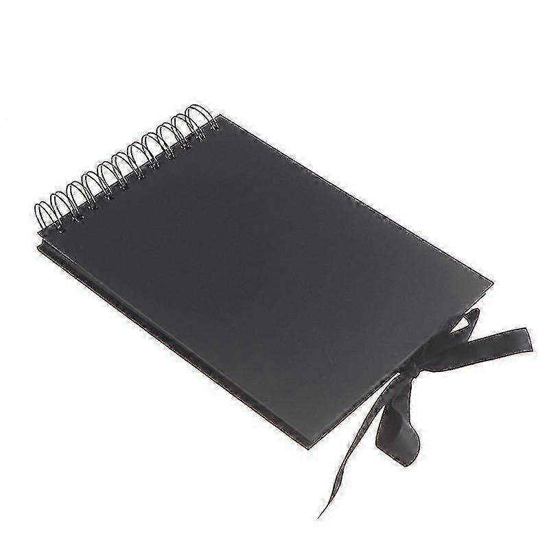 A4 DIY Scrapbook 30 Black Pages