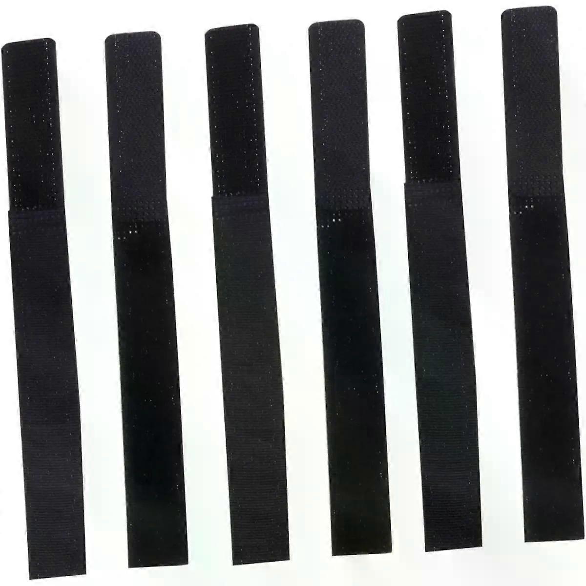 Cable Ties with Hooks, 10 Pack Black Polyester Straps for Cables