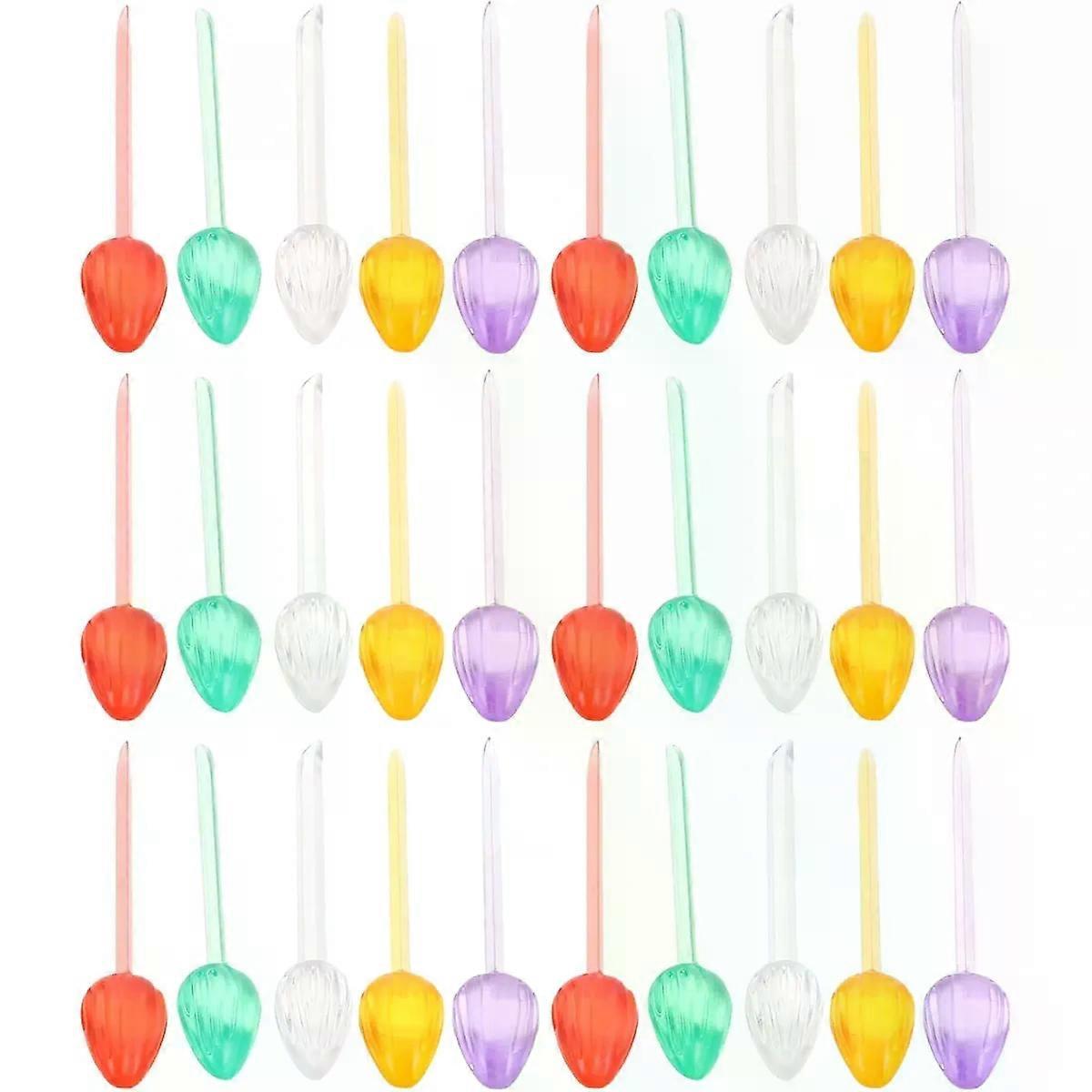 Christmas Tree Replacement Bulbs, 100pcs Mini Plastic Decor
