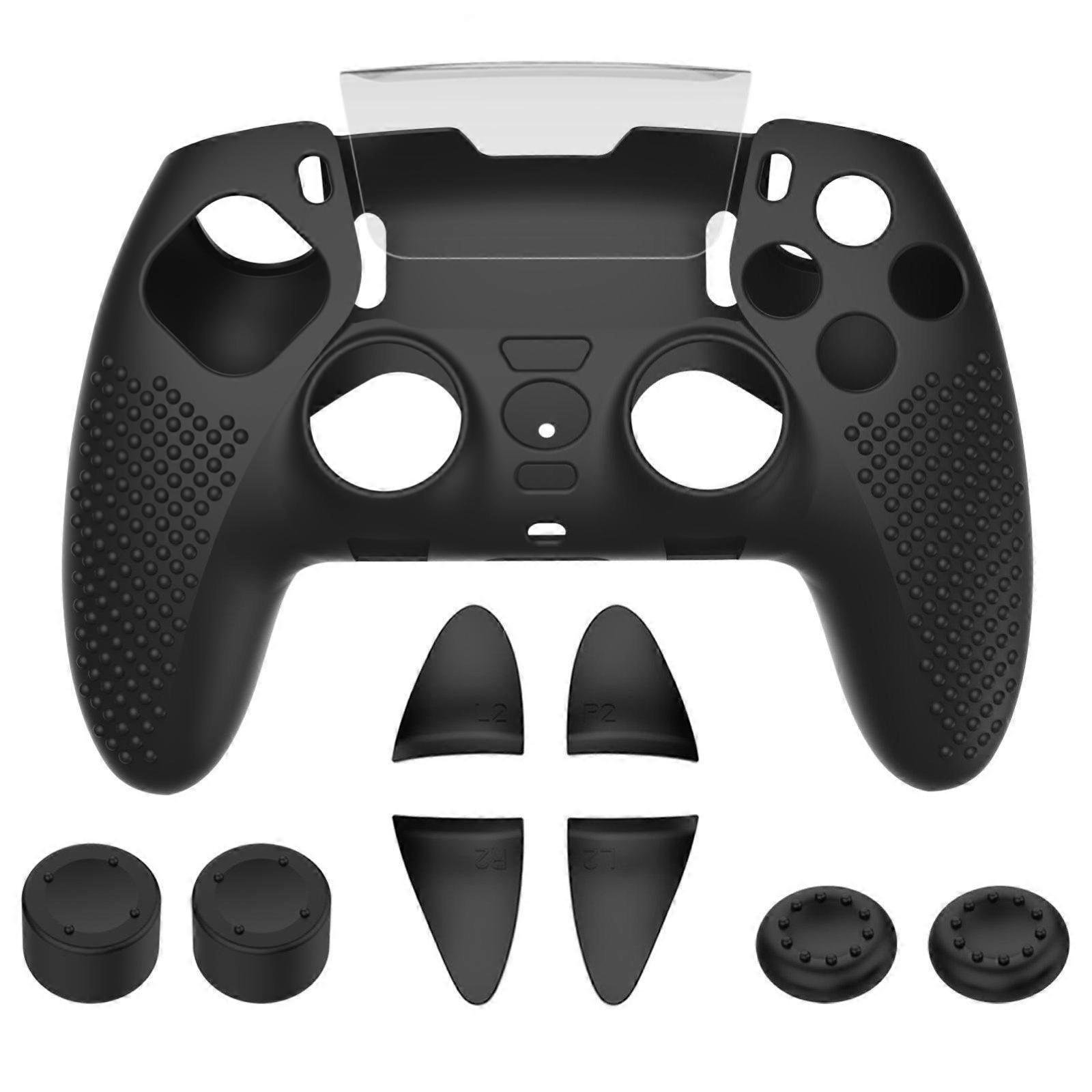 PS5 Controller Silicone Case, Button and Joystick Cap