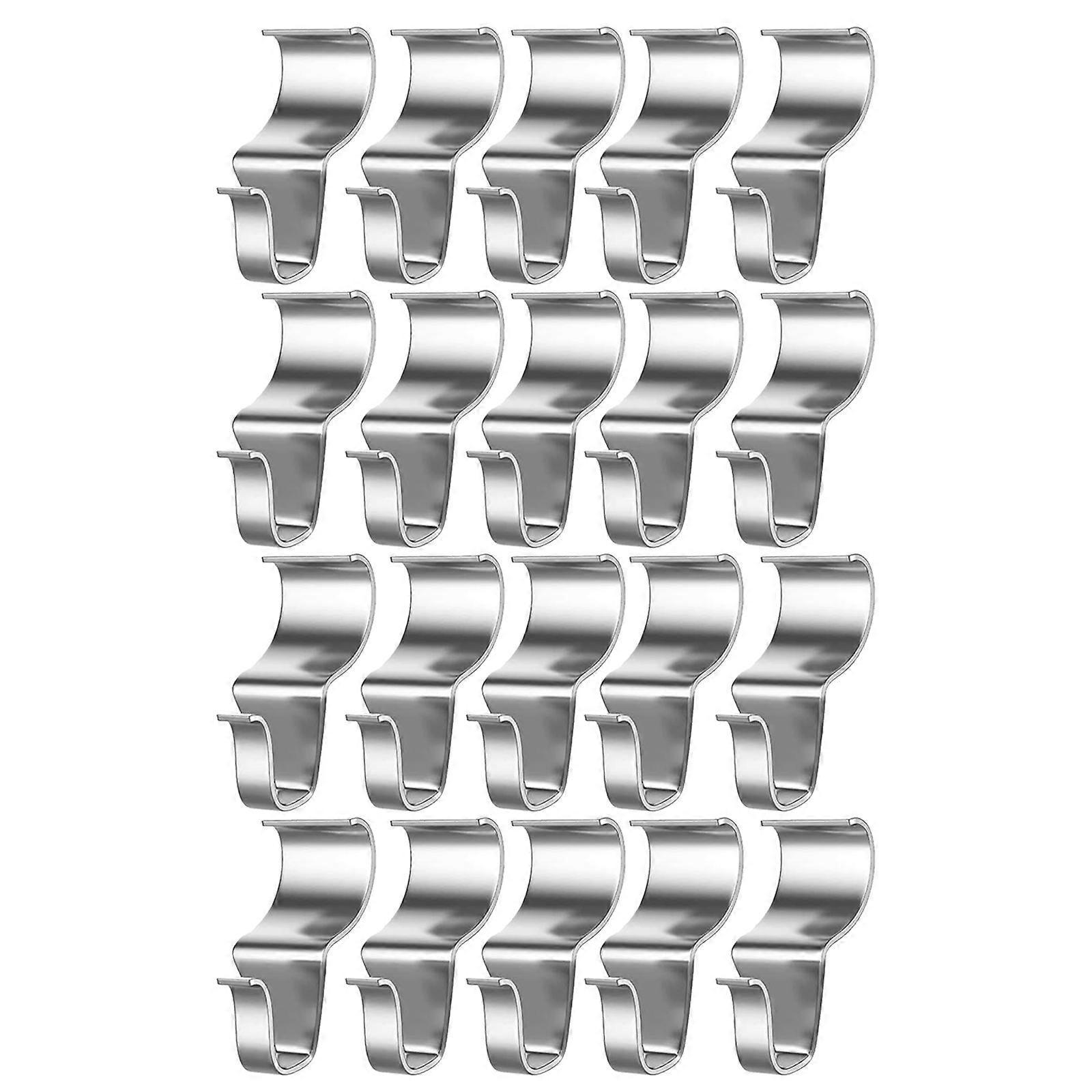 Outdoor Hanging Steel Clips Functional Outdoor Hanging Siding Hooks Space saving Hook compatible with Organizing Clothes