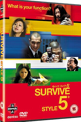 SURVIVE STYLE 5+ コレクターズBOX [DVD] Survive Style 5 DVD (2006) Tadanobu Asano Sekiguchi (DIR) cert 15