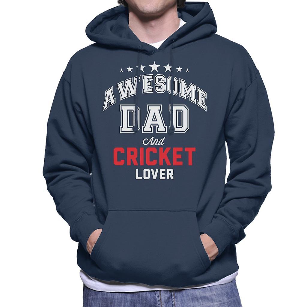 Awesome far og Cricket elsker menn Hettegenser