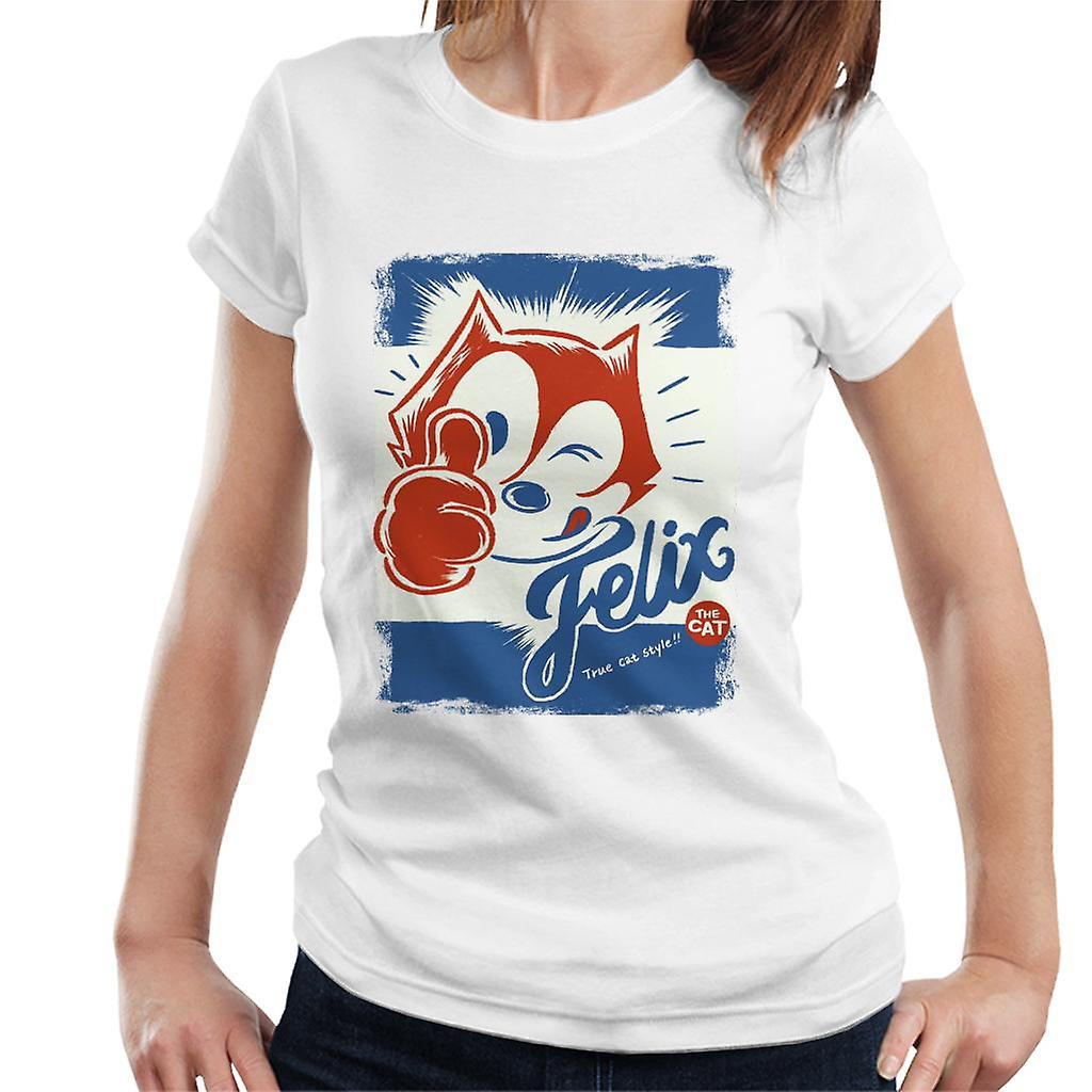 Felix The Cat True Cat Style Women's T-Shirt