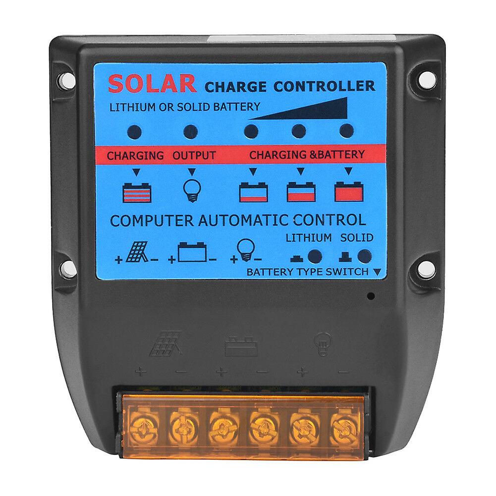 10/20/30/40/50A PWM Solar Panel Regulator Charge Controller 12V/24V Auto Focus Tracking IM0 New