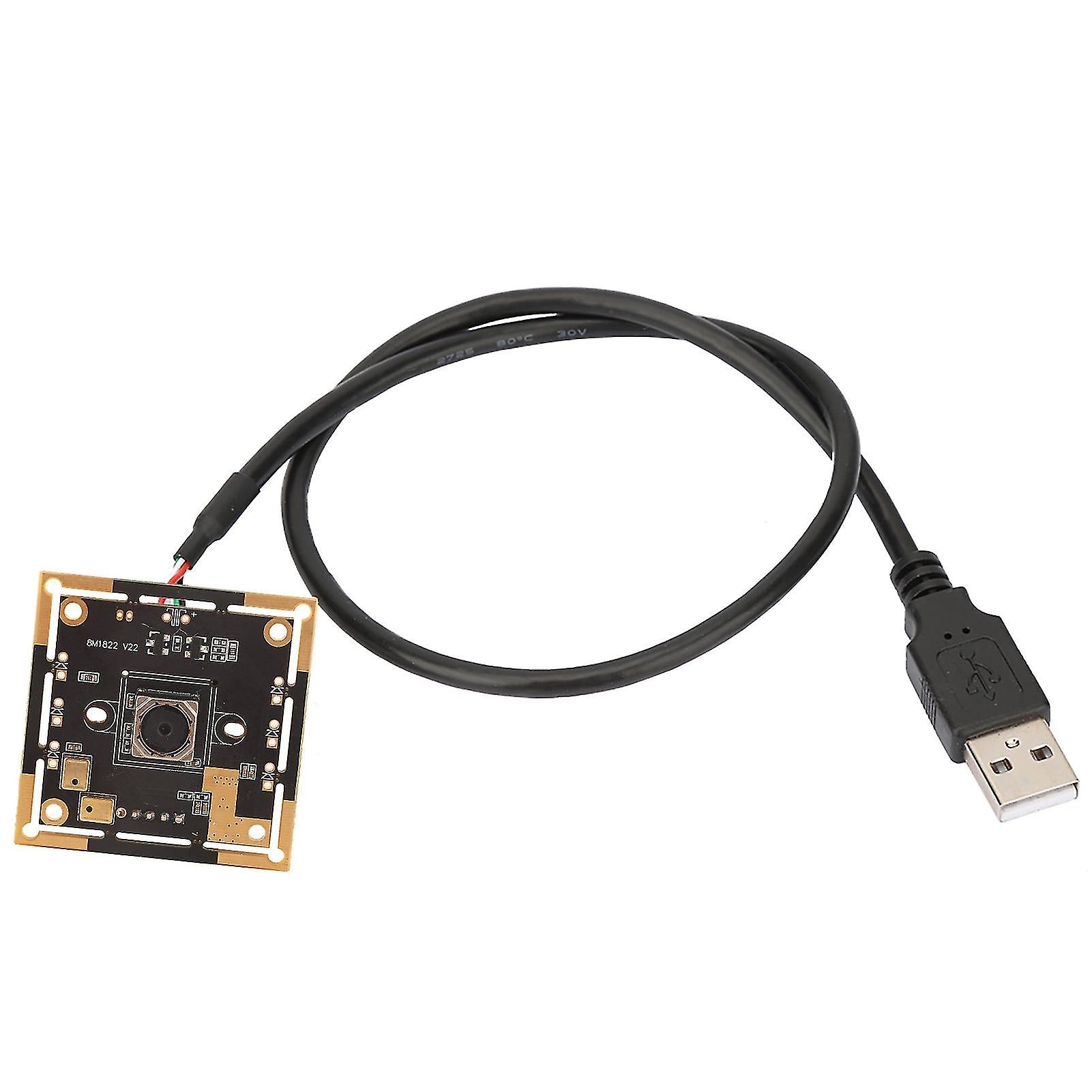 8 Million Pixels 70 Wide Angle Lens Usb Camera Module With Imx179 Chip