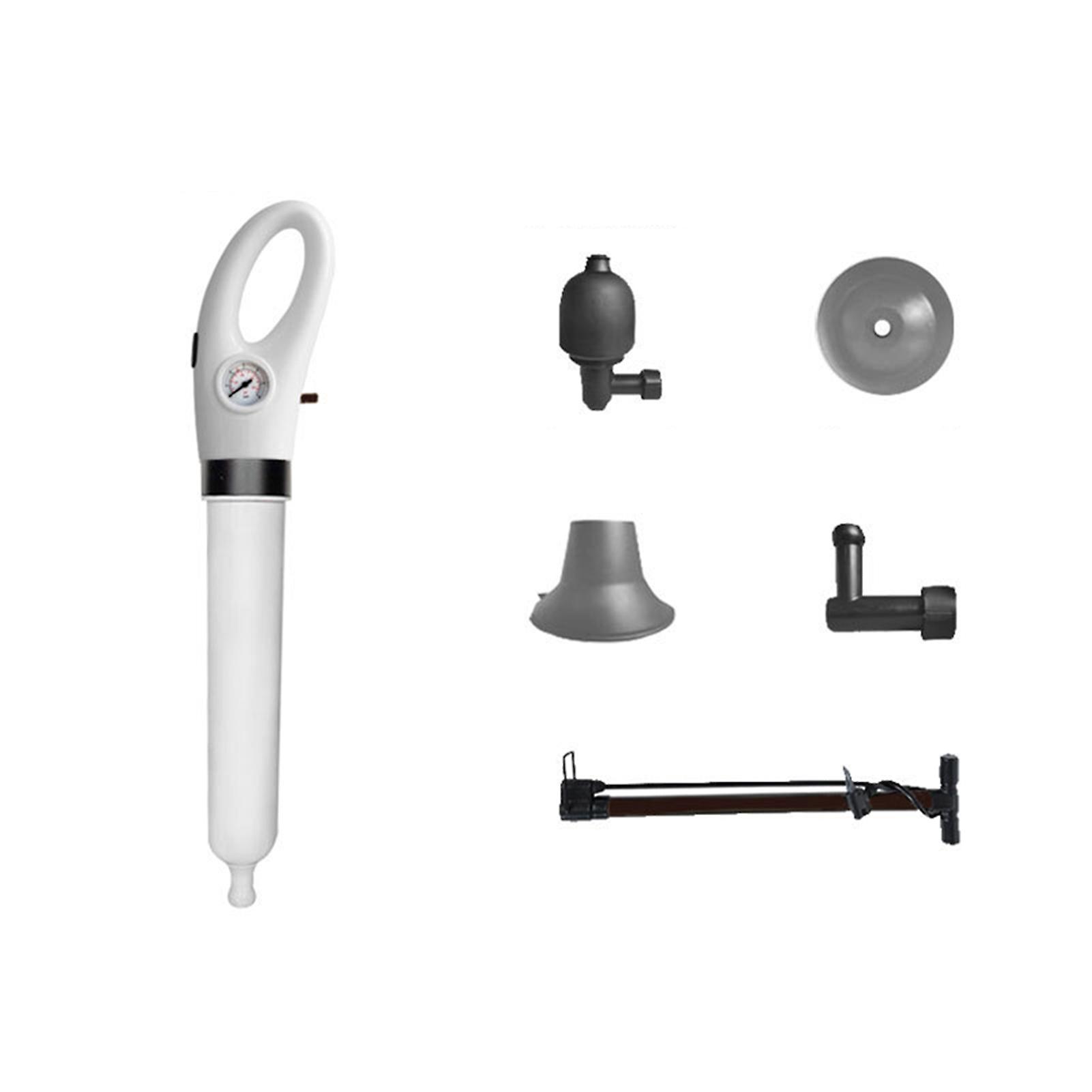 Toilet Plunger Clog Remover Powerful High Pressure Toilet Unblocker Toilet Dredging Tool