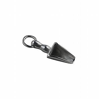 Silver 19x7mm Ash Trowel Pendant