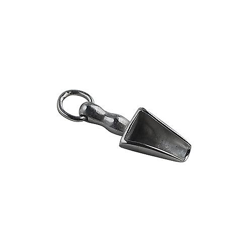Silver 19x7mm Ash Trowel Pendant