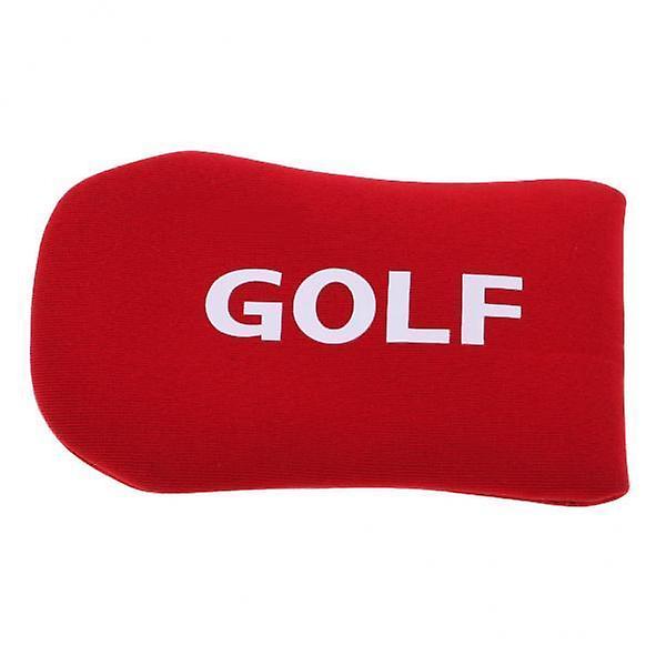 5xSoft Comfortable Golf Mallet Head Cover Iron Protector Putter Cover Red