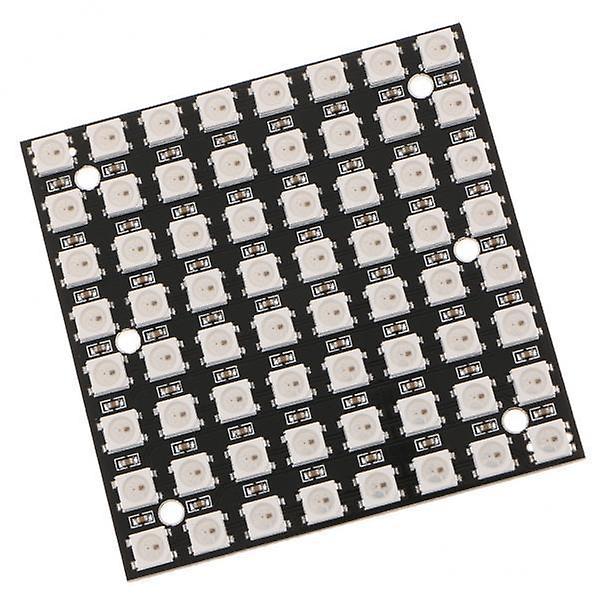 2x64 Bit LED Driver Development Board, 8x8 5050 RGB, for Lighting Decoration