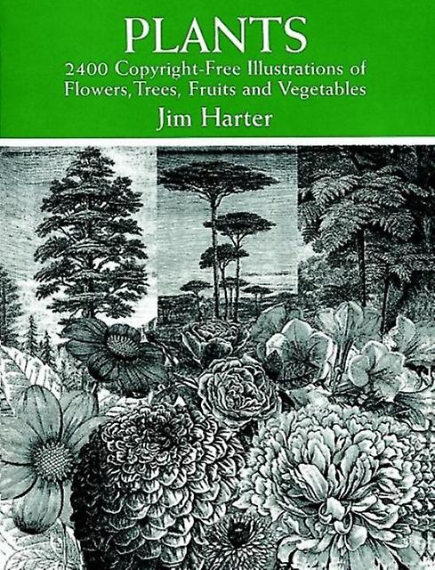 Plants by Jim Harter Paperback Book