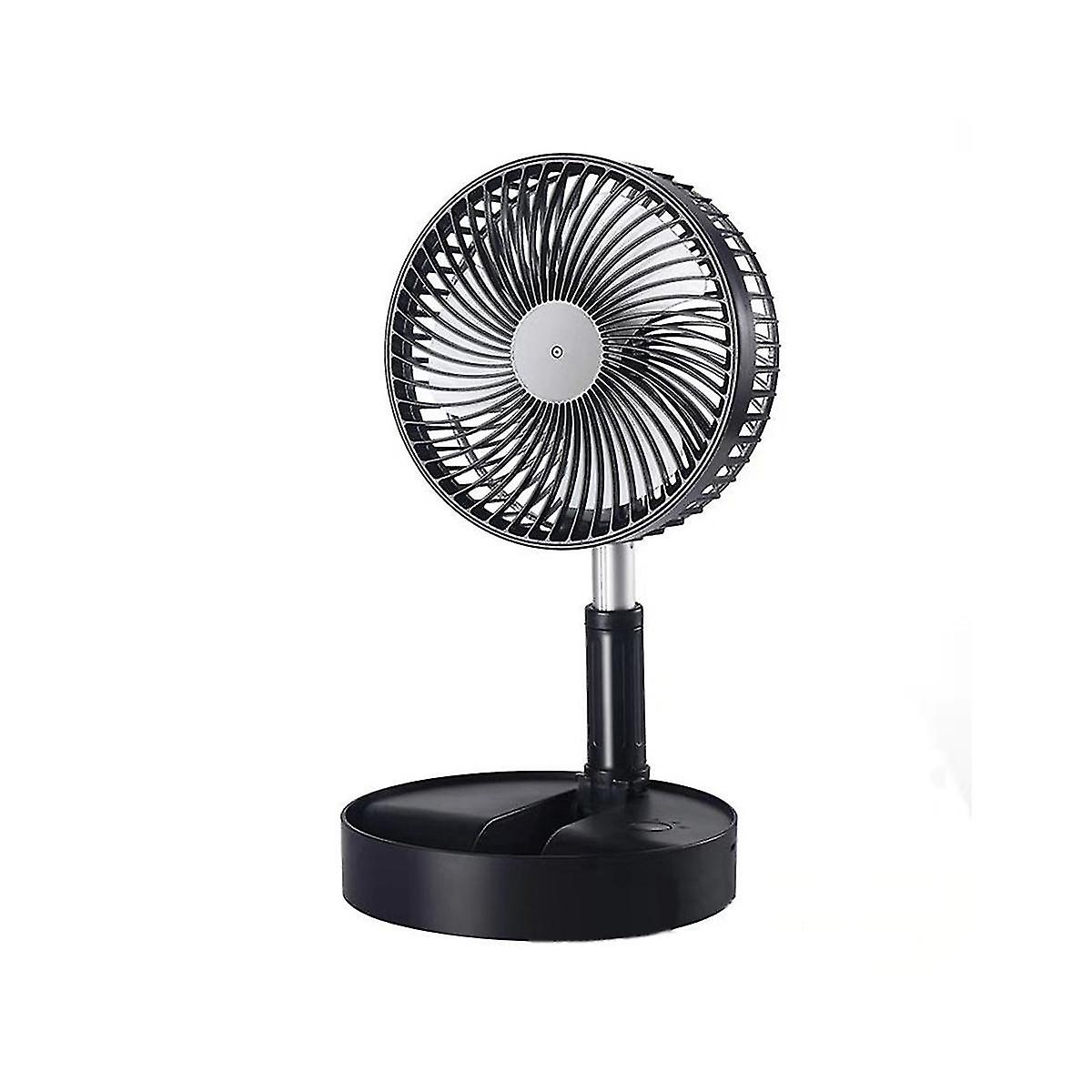 7200mah Portable Fan Recharable Mini Folding Telescopic Fan Low Electric Ing Fan For Ou