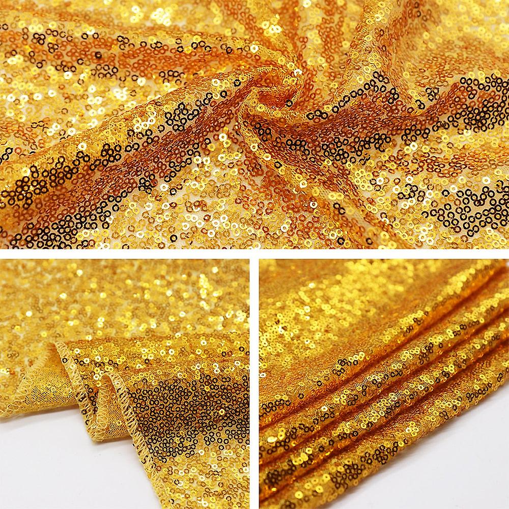 Glitter Sequin Table Cloth Rectangular Table Cover Rose Gold Tablecloth For Wedding Birthday Party Home Decoration Custom Size