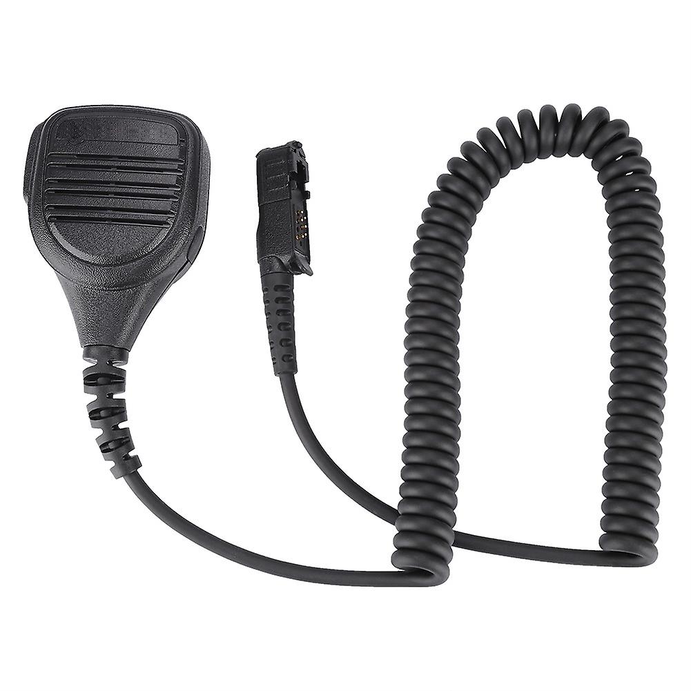 High Sensitivity Walkie Talkie Speaker 360° Backclip Clear Sound CB Microphone for 3.5mm Plug