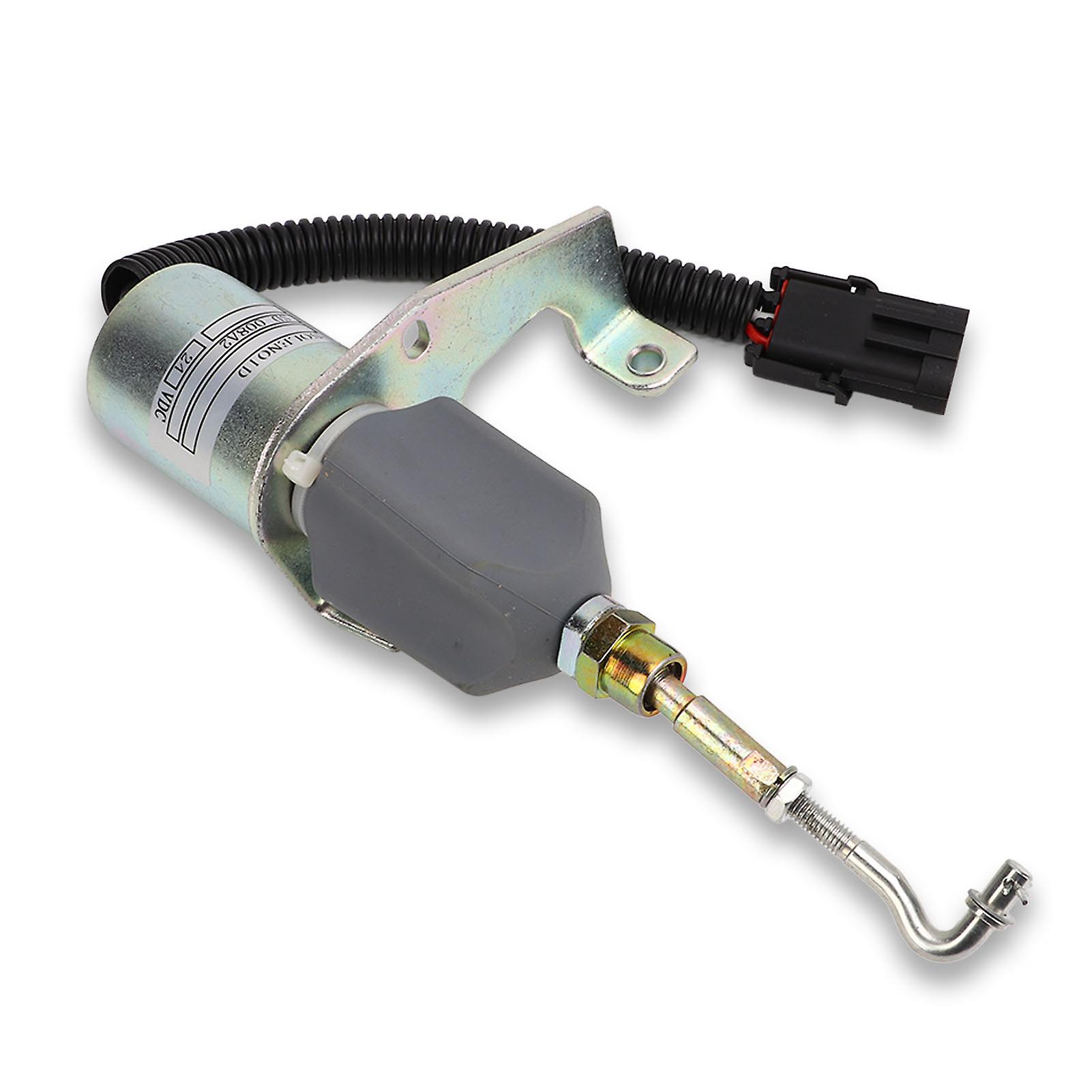 Engine Shut Down Solenoid Valve 3974947 DC24V Plug and Play Replacement for Deutz