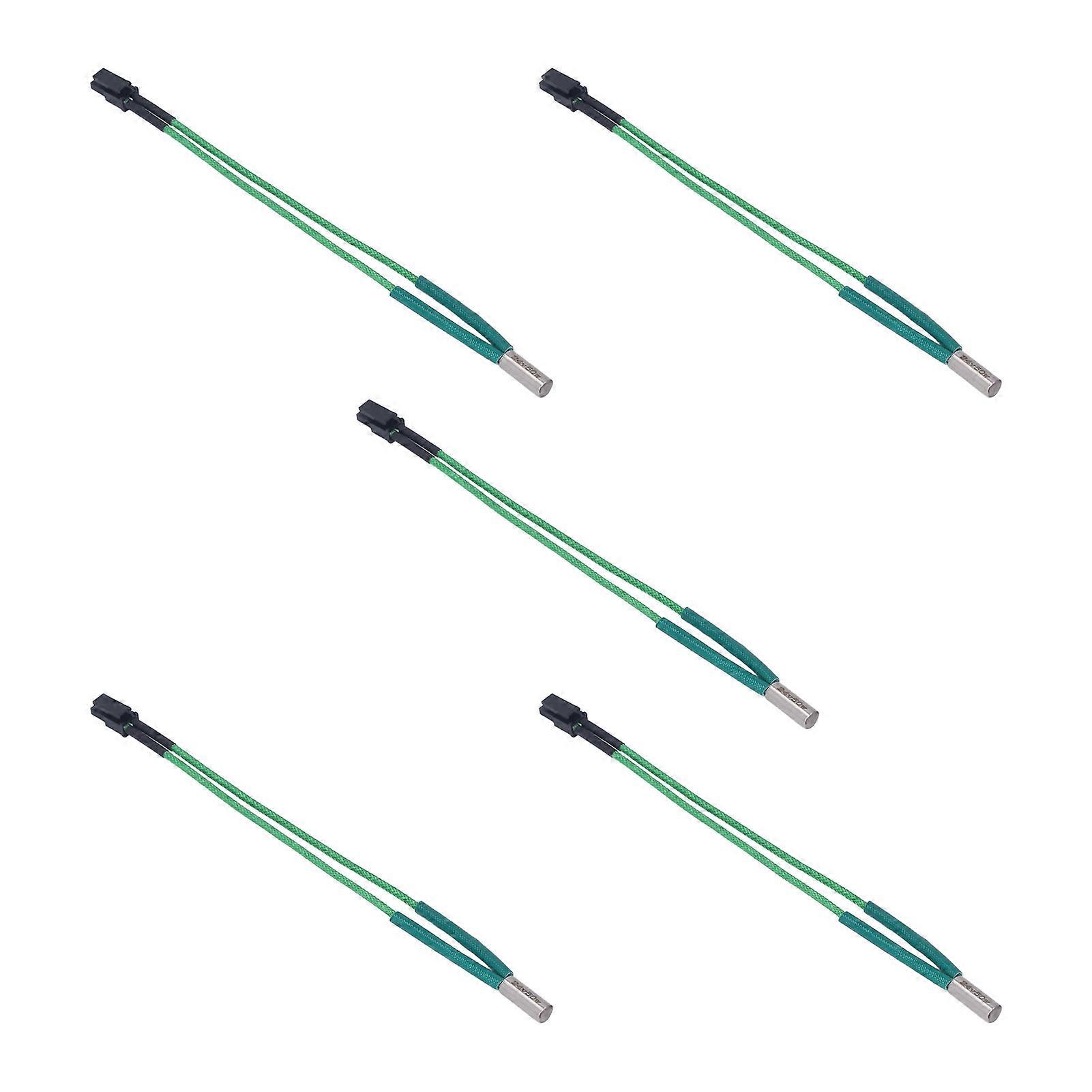 5Pcs Heater Cartridge Fast Heating 350℃ 6 X 15mm Head Cartridge Heater for Voron V2.4 V0.1 3D Printer 24V 50W