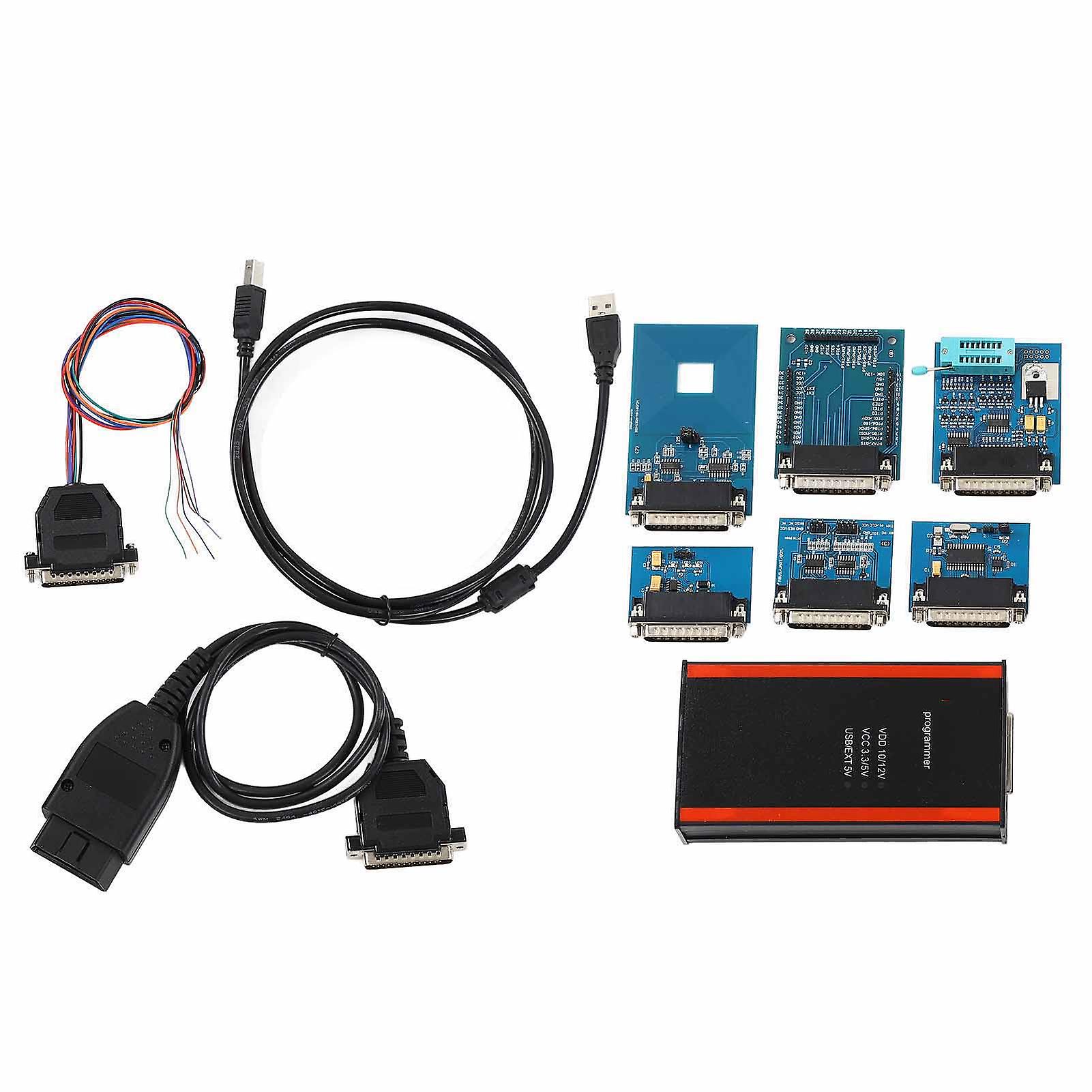 Programming Toolfor Car,11PCS/Set Programmer Kit with Programming Unit Programming Device Finest Materials
