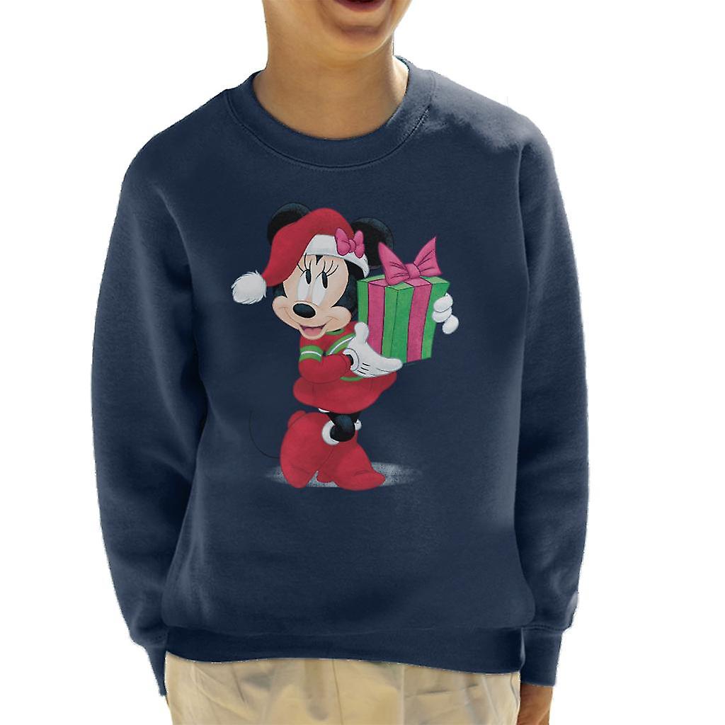 Disney Minnie Mouse Christmas Present Kid's Sweatshirt