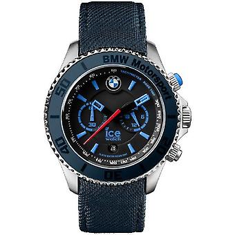Motorsport Japanese Quartz Analog Men's Watch with BM Cowskin Bracelet. Ch. Blb. B.L.14