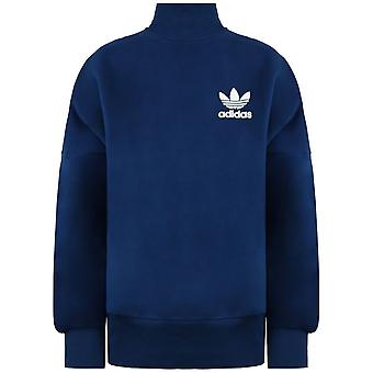 Adidas Originals Blue Trefoil Sweatshirt Track Top Jumper Jacket AY8397 A60D