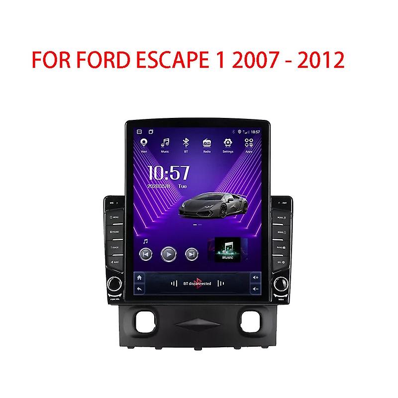 9.7" Android For Ford Escape 1 2007 - 2012 Tesla Type Car Radio Multimedia Video Player Navigation