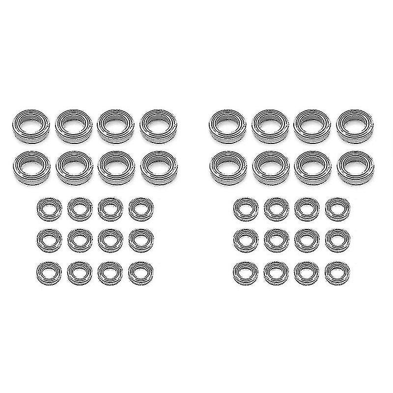 Wltoysの144001 144002 124016のRcの車の部品のための40pcsのボール軸受けセット
