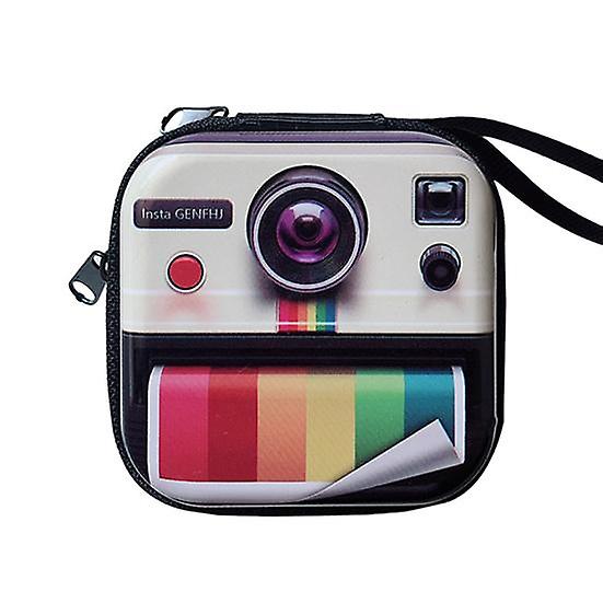 Earbud Case Bag Vibrant Color Tinplate Multi-purpose