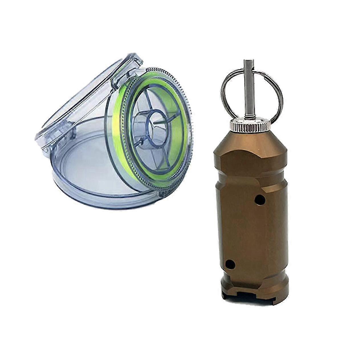 Outdoor Camping Alarm Trigger Device With Wire Trip Wire Trigger Perimeter Trip Alarm 360 Coverage