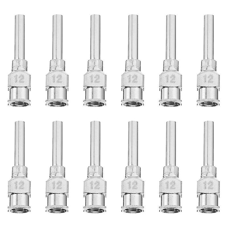 12pcs Stainless Steel Precision Blunt Tip