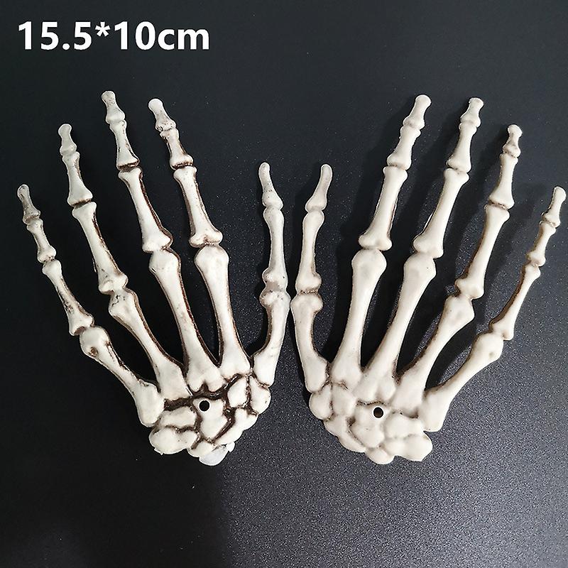 هالوين اليقطين الهيكل العظمي الديكور كامل الجسم يمكن وضعها المفاصل 38 سنتيمتر هيكل عظمي لمنزل مسكون في الهواء الطلق مخيف حزب تفضل