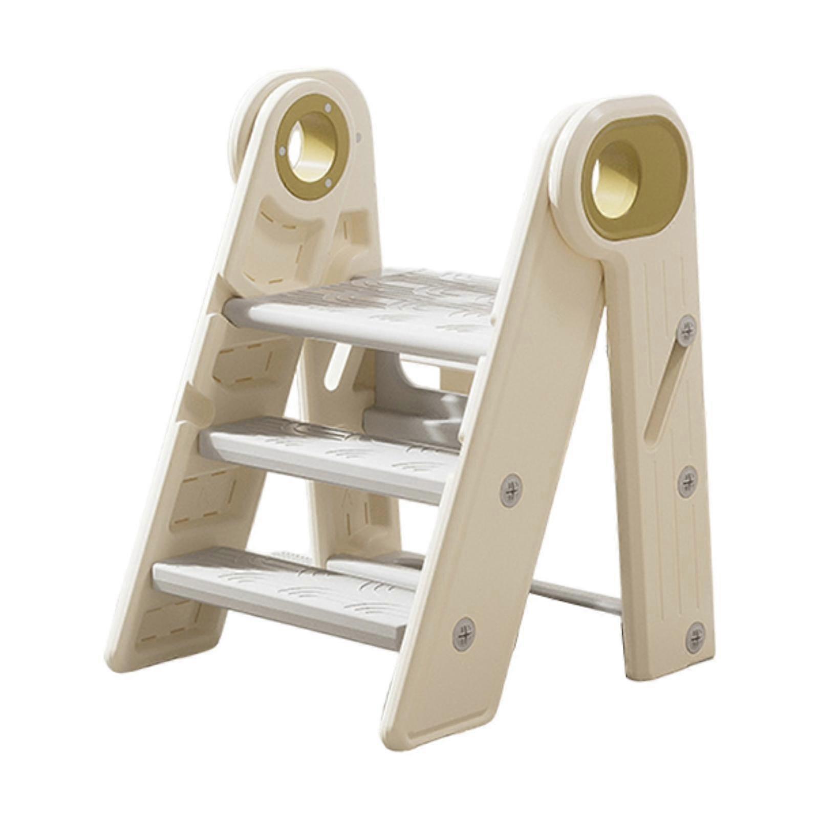 Yürümeye Başlayan Çocuklar İçin Basamaklı Tabure Mutfak Yardımcısı Mutfak Basamaklı Taburesi Lazımlık Çocuklar İçin Sarı
