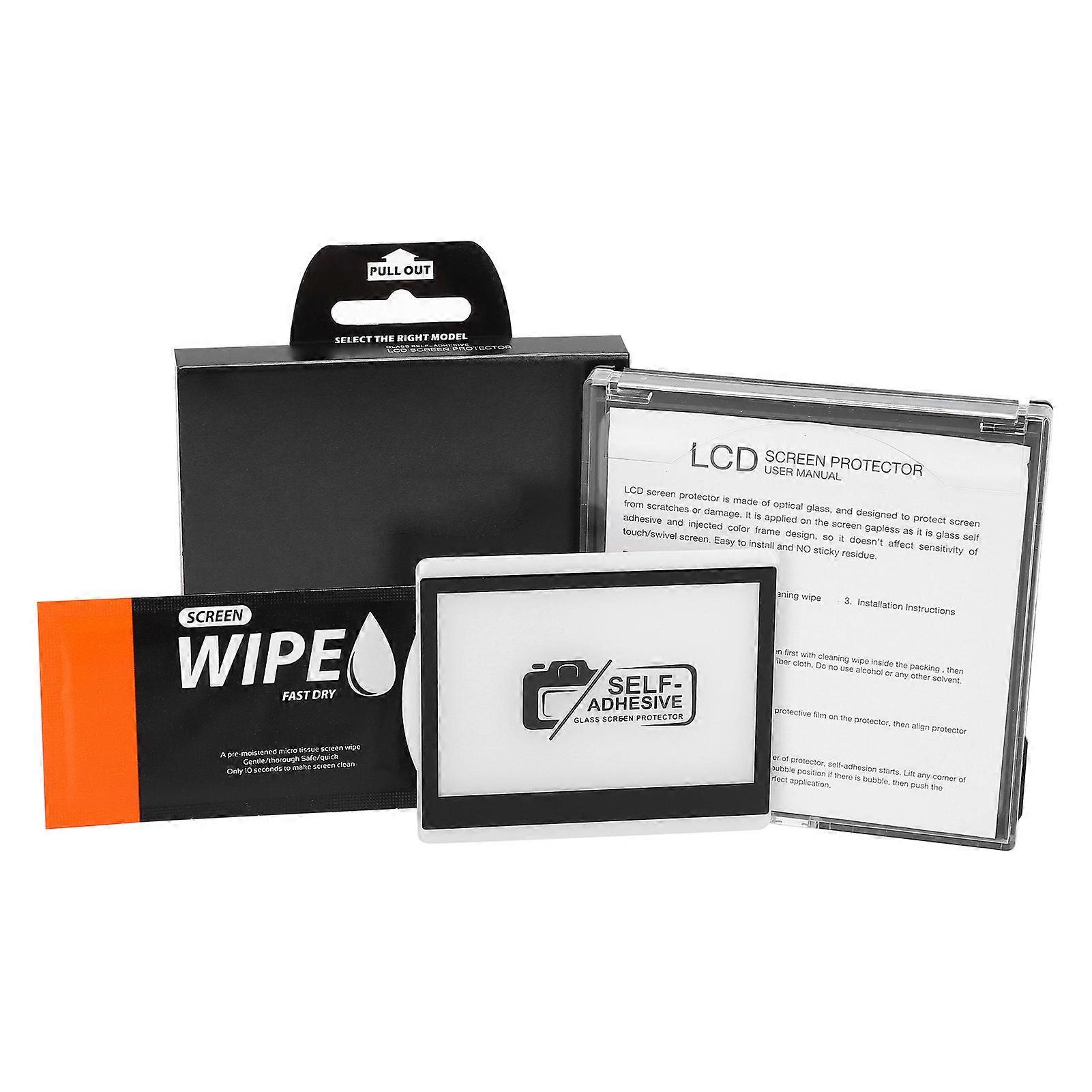 LCD Display Screen Camera Tempered Protection Film Cover Fit for Canon EOSR5 Cameras NO.8946