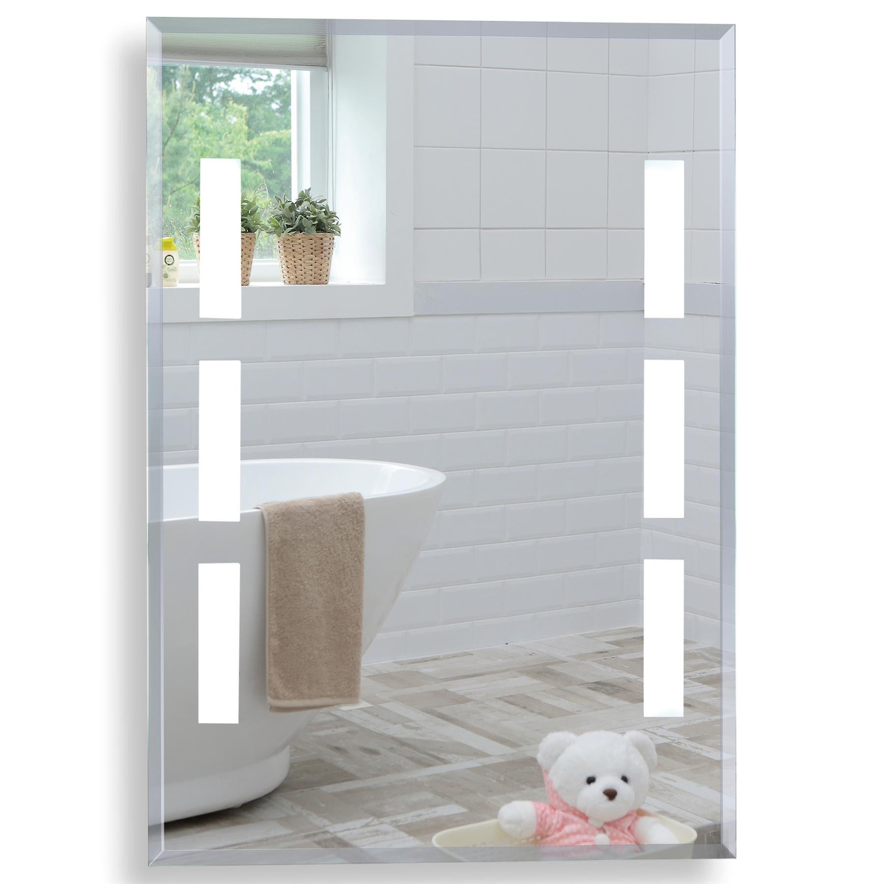 MOOD Illuminated Bathroom Mirror 80cm x 60cm