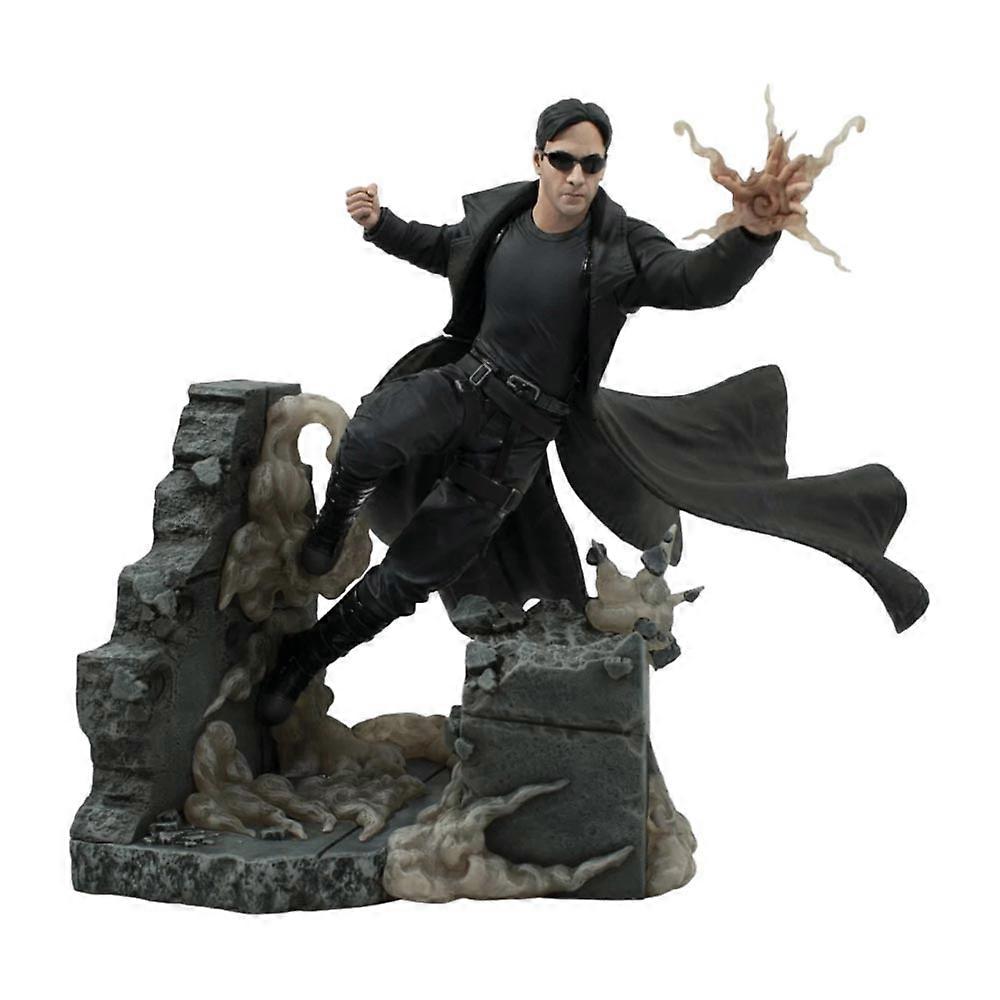 Highly Collectible Officially Licensed Super7 The Matrix Neo Gallery PVC Statue