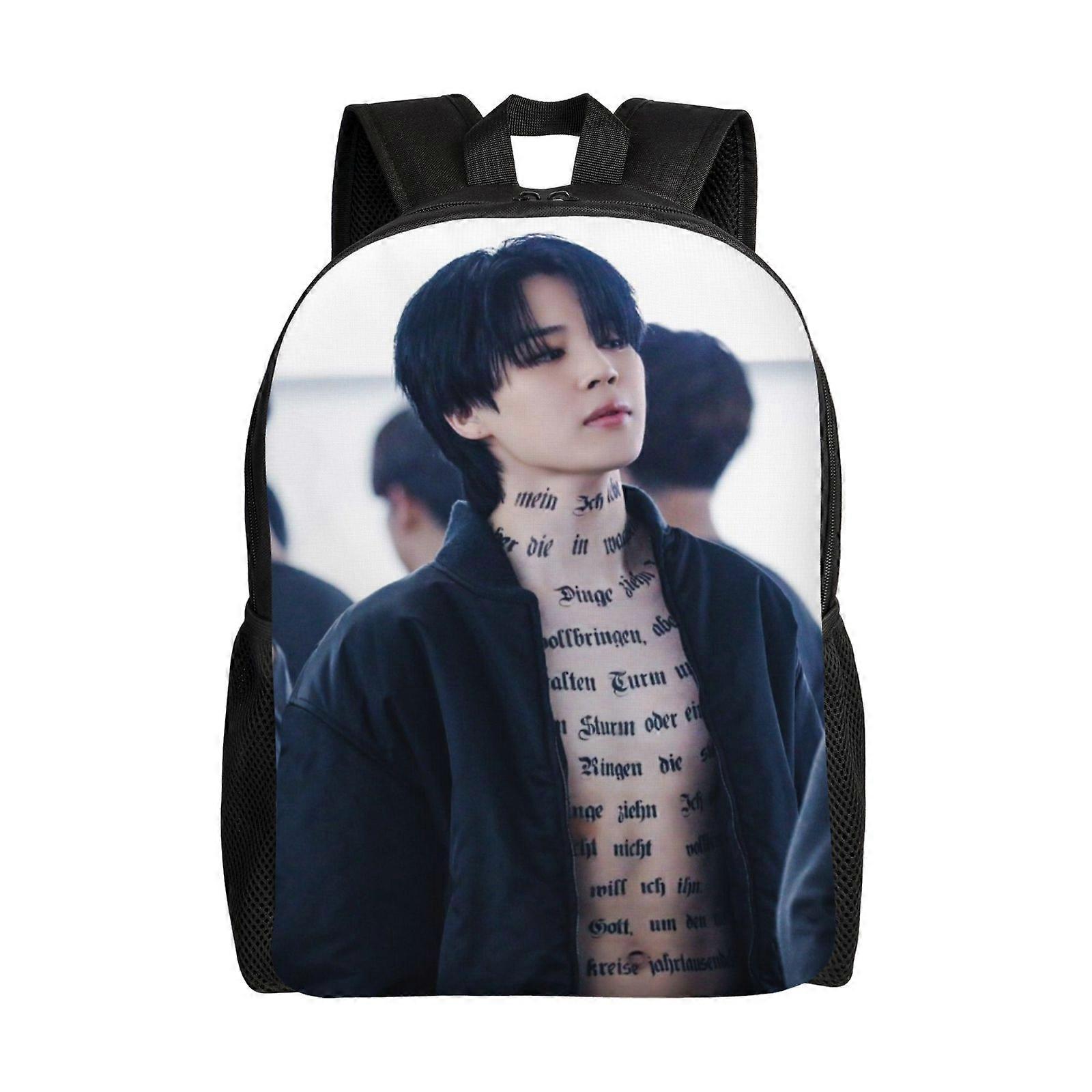 BTS Jimin (37) Backpack Fashion Travel Backpack Lightweight