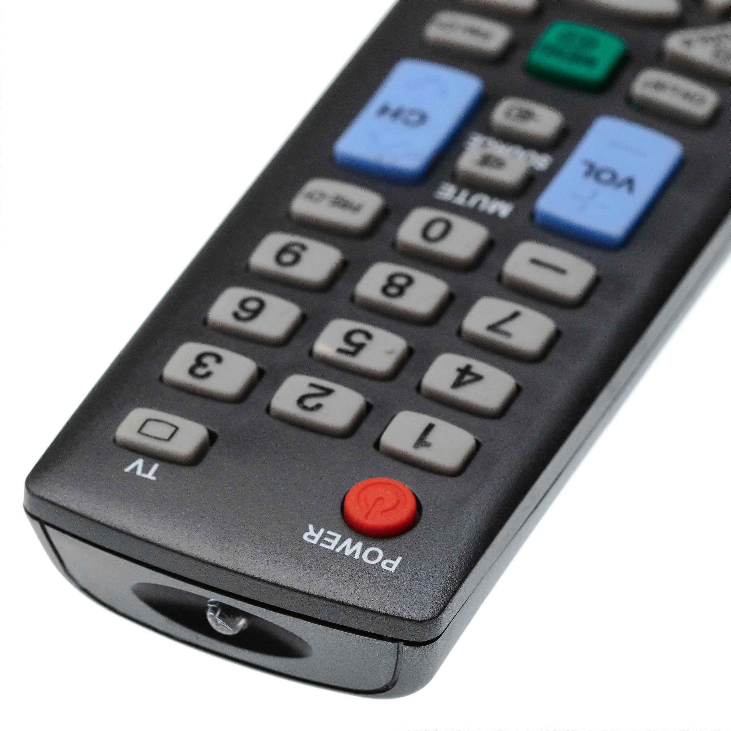 Télécommande vhbw compatible avec téléviseur Samsung LN32D403E4DXZA, LN32D403E4DX, LN32D403E4DXZASP01, LN32D403E4DXZAAO02 - Télécommande de remplacement