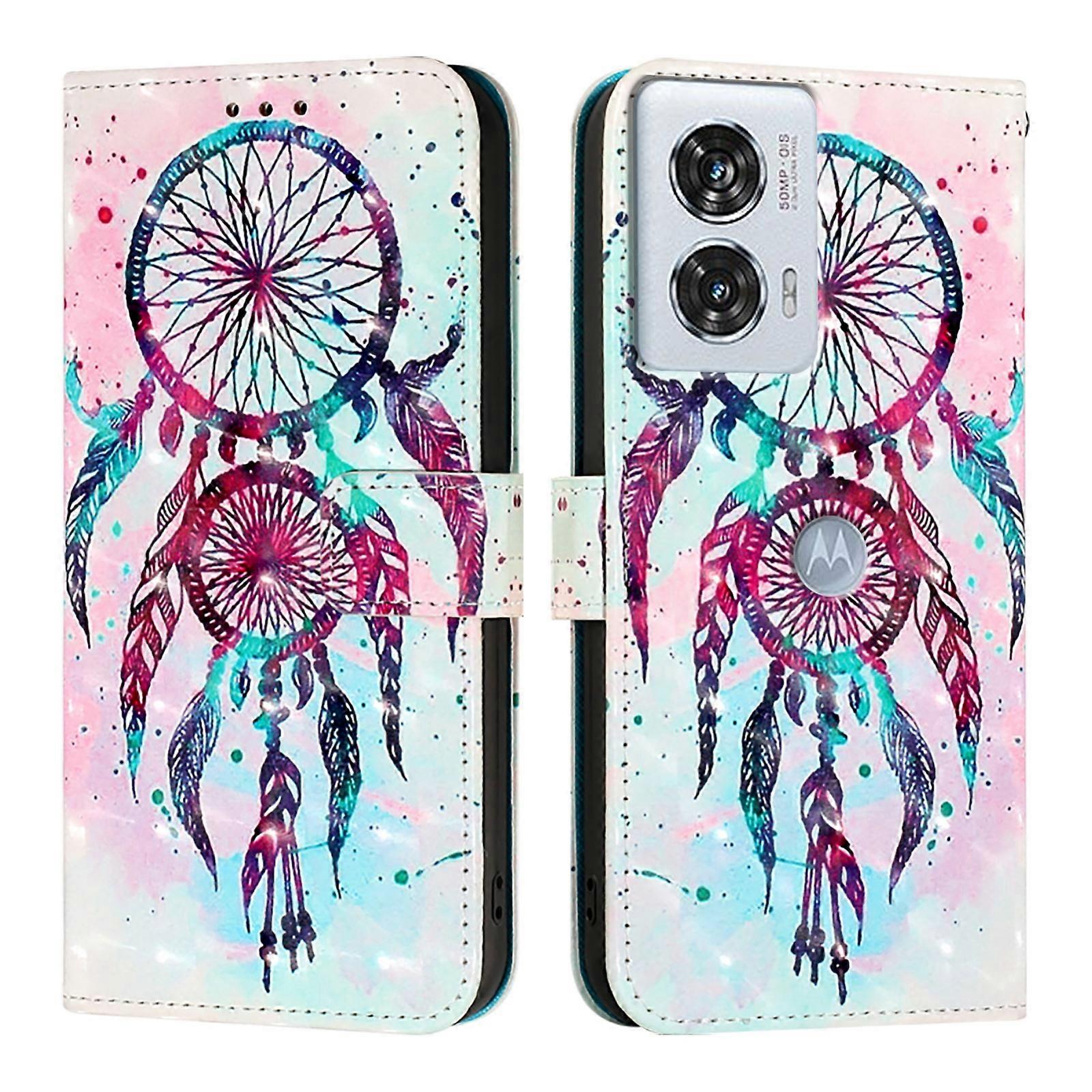Leather Phone Case For Motorola Edge 50 Fusion