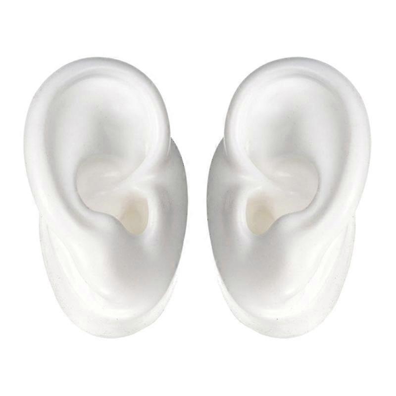 1 Pair Ear Shape Simulation Mold Creative Teaching Model For Ear Cleaning