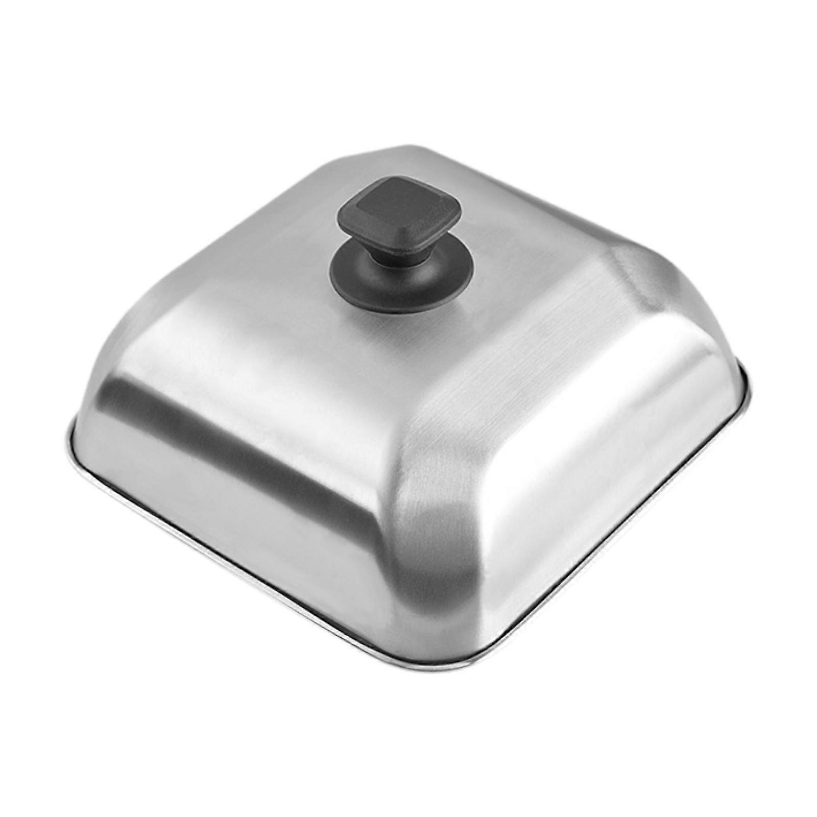 Rectangular Basting Cover Griddle Accessories Steaming Cover for Burgers BBQ