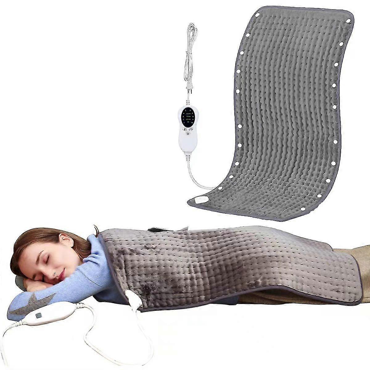 Heating Pad, Foot Warmer, 40X80cm Electric Heating Pad For Back Pain